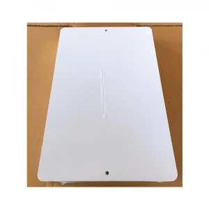 Custom Sizes 12"X18" Gloss White .025" Full Color Printable Sublimation Aluminum Metal Signage Blanks