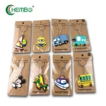Custom soft PVC key chain silicone 3D cartoon  key chain