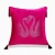 Import Custom Vintage Home Decorative Swan Pattern Velvet Pillow Case Cushion Cover tropical Leaves from China
