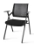 Import custom wholesale portable metal folding training chair with armrest from China