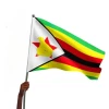 custom Zimbabwe National Flag Outdoor activities/interior decoration90*150cm 3*5FTL polyester flag Available in stock