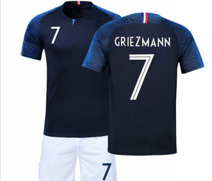 customization high qualityFrance team soccer jersey, Pogba Mbappe france football maillot uniforms