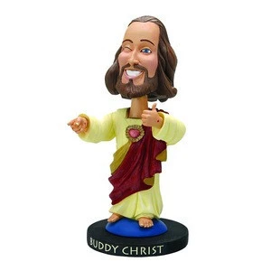 Customized Bobble Head Jesus Christ Resin Crafts Gift Use Bobblehead Figurine Souvenir Statue