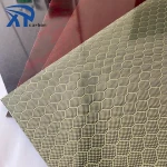 Customized Colorful hexagon carbon Aramid fiber sheet