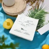 Customized design logo paper napkin custom 24x24 black tissue hydrangea  paper napkin tissue cocktail napkin paper
