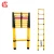 Import Customized fiberglass steps fiber extendable ladder telescopic step ladder from China