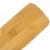 Import Customized logo natural bamboo handle square shape black nylon pins&cushion bamboo detangling hair brush from China