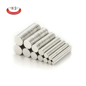 Customized Size D10mm D12mm D15mm D18mm D20mm N35-N52 Strong Disc Neodymium Magnet