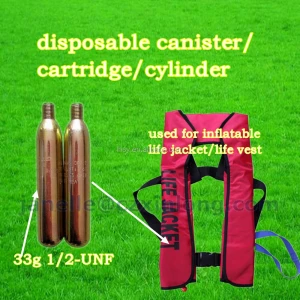 Customized small co2 gas capsule canister bottle paintball tank disposable 16g 24g 25g 20g bike pump how to use