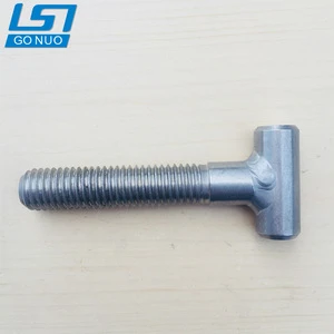 customized stainless steel weld t head bolt square t-bolt