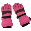 Customized waterproof PU leather palm female sports gloves