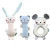 Import Customizes Soft Rabbit Plush Rattle Toy Baby Bunny Hand Bell Rattle Education Toys from China