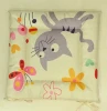 Cute animal seat cushion Soft chair cushion Student dormitory sitting comfortable anti-pain lumbar support cushion