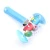 Import Cute Cartoon Inflatable Hammer Air Hammer custom logo print With Bell Kids Children Blow Up Noise Maker Toys from China