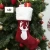 Import cute decoration supplies elk red socks big gift bags women Christmas stocking from China