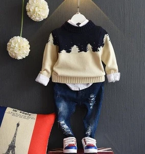 cy30530a new style kids clothing fashion boys sweaters korean children sweaters