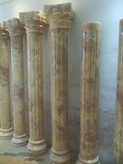 decorative granite pillar stone column