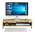 Import Desktop Storage Rack Computer Monitor Riser Stand Keyboard &amp; Mouse Organizer Heighten Shelf Stacking Racks for Office from China