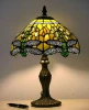 DFC-16064 tiffany stained glass home decorative desk light christmas led table lamps with glass shades