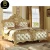 Import DG201109BA2 Modern new designs house bed room furniture set Italian luxury princess bed king size frame solid wooden bed from China