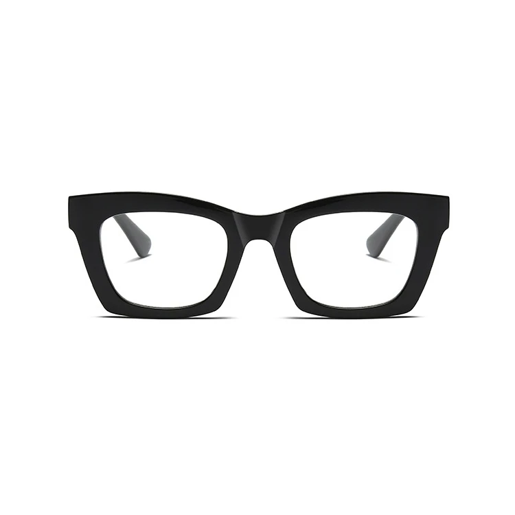 DHK2016 Woman Thick Frame Optical Eyewear TR90 Eyewear Anti Blue Light Glasses 2021