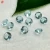 Diamond Cut Round Shape Aaa Blue Aquamarine 5mm-12mm Stone Glass Gemstone