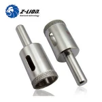 Diamond Drill Bit, Diamond Coated Core Hole Saw Drill Bit for Glass, Tiles, Granite, Ceramic