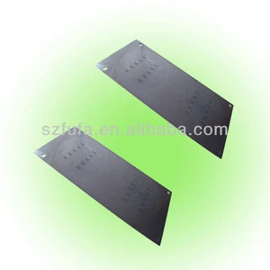 Different sizes of pad printing cliche for ink tray/cup pad printer
