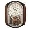 DILING unique creative europe style vintage large 3d digital home decoration designer art clocks beautiful pendulum wall clock