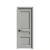 Import Direct Manufacturer Home  Brown Interior Solid Door House Main Gate  With Aluminium Strip from China