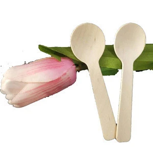 disposable flatware wooden cutlery set knife/wooden spoon/wooden fork 11cm/14cm/16cm/20cm