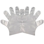 Disposable Hand Gloves PE Gloves Clear in Vinyl Powder Free for Cooking Cleaning Restaurant Clinic Factory Workshop Laborat