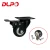 Import Dlpo 2 Inch Heavy Duty Universal Swivel Plate Caster PU No Noise Castor Markless Wheels with Double Bearing and Lock from China