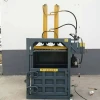 double cylinder ZW vertical scrap baling machine india hydraulic pine straw baler