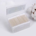 Double Head Bamboo Stick Cotton Buds Daily Use Ear Cleaning Swab