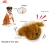 Import Drazy Bouncer Electronic motion Pet Toy Interactive Plush Squeaky Dog Toys from China