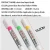 Import Dust-free colored liquid chalk can be erasable writing marking pen, suitable for Blackboard, whiteboard, glass, etc. from China