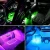 Import EchoLumen 12V RGBW Remote Control LED Strip Light Car Accessories Interior Decorative Light Strip Ambient LED Interior Car Light from China