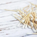 Eco-Friendly Round Double-headed Bamboo Cotton Ear Swabs for Makeup and Ear Cleaning