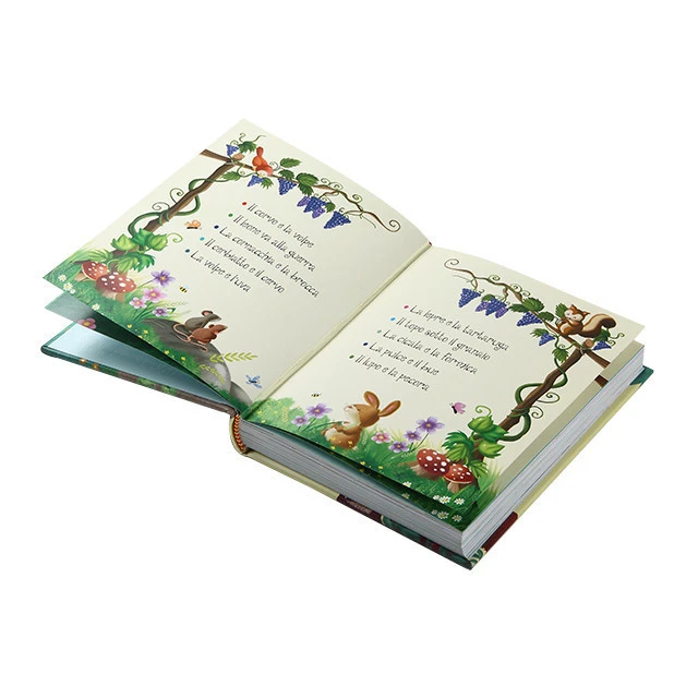 Educational hardcover child/kids book printing services for childrens