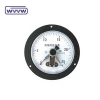 Electric contact type pressure gauge with front flange