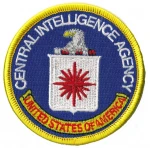 embroidered patch CIA Central Intelligence Agency patch thermocollant patch