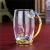 Import Enamel Water Cup Heat-resistant Glass Home Set Flower Tea Cup Creative Couple Cup Gift from China