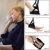 Ergonomic Foot Rest, travel Footrest Airplane Leg Rest Flight Foot Hammock Carry-on Travel Pillow Under Desk Accessories