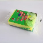 Esponja doble uso abrasivo cuadrada dish washer sponge scourer
