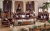 Import European Italian classical genuine leather wood  living room royal sofa set from China