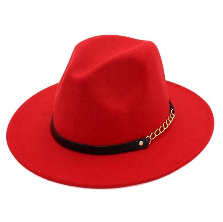 European Style Wide Brim Unisex High Quality Men 100% Australian Wool Felt Fedora Hat Women