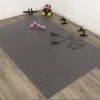 EVA Leaf Grain Floor Mats Splicing Gym Mat Patchwork Rugs For Gym Fitness Room Workouts