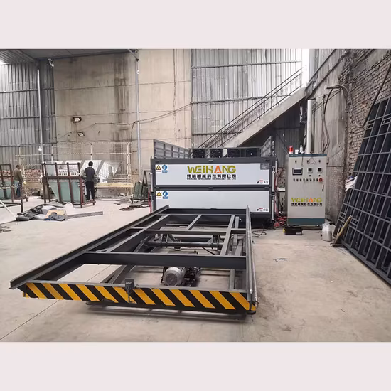 EVA TPU Sgp Film Glass Laminated Making Machine 2 Trays Glass Lamination Furnace