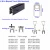 Import Exhibition  Magnet Track lamp kit 48V 5W 10W 15W 20W 25W 30W Spot Click Magnetic LED Track light from China